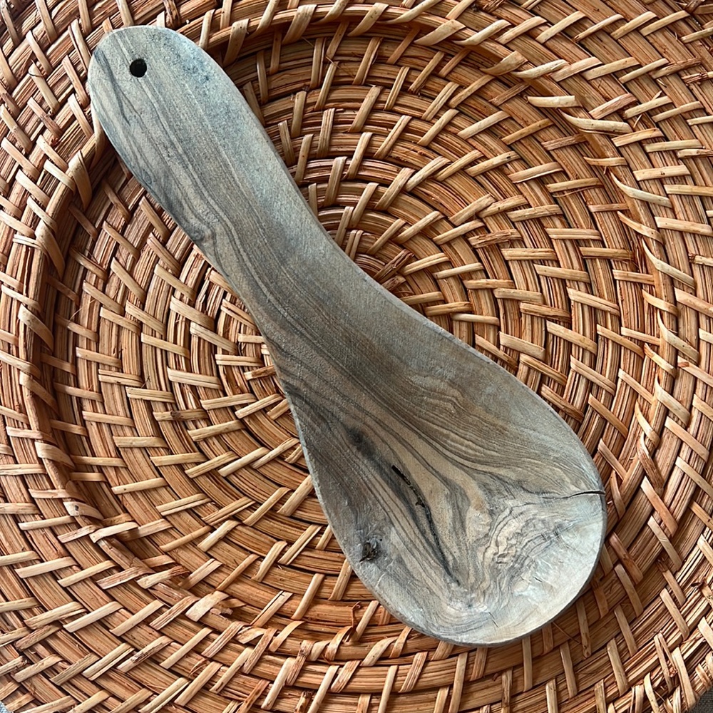 Rustic Craftsman Wooden Spoon Rest